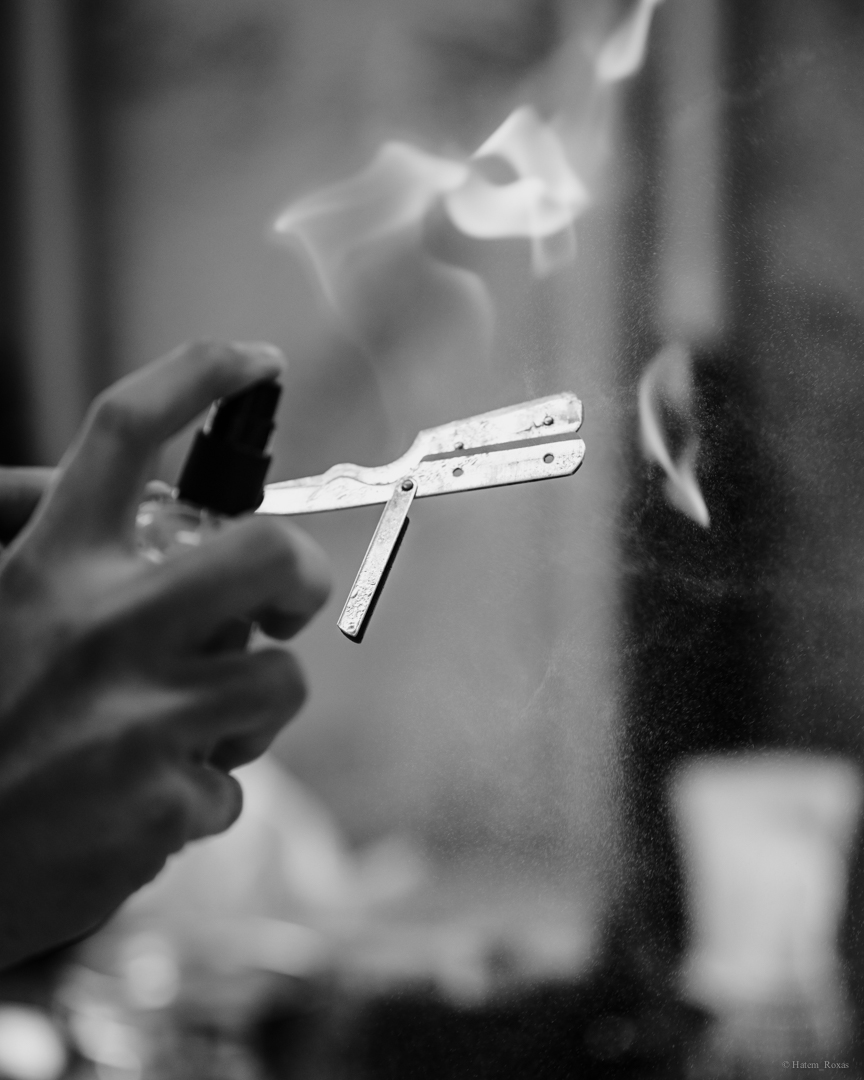 Haircut session at 1511 Stanza barbershop