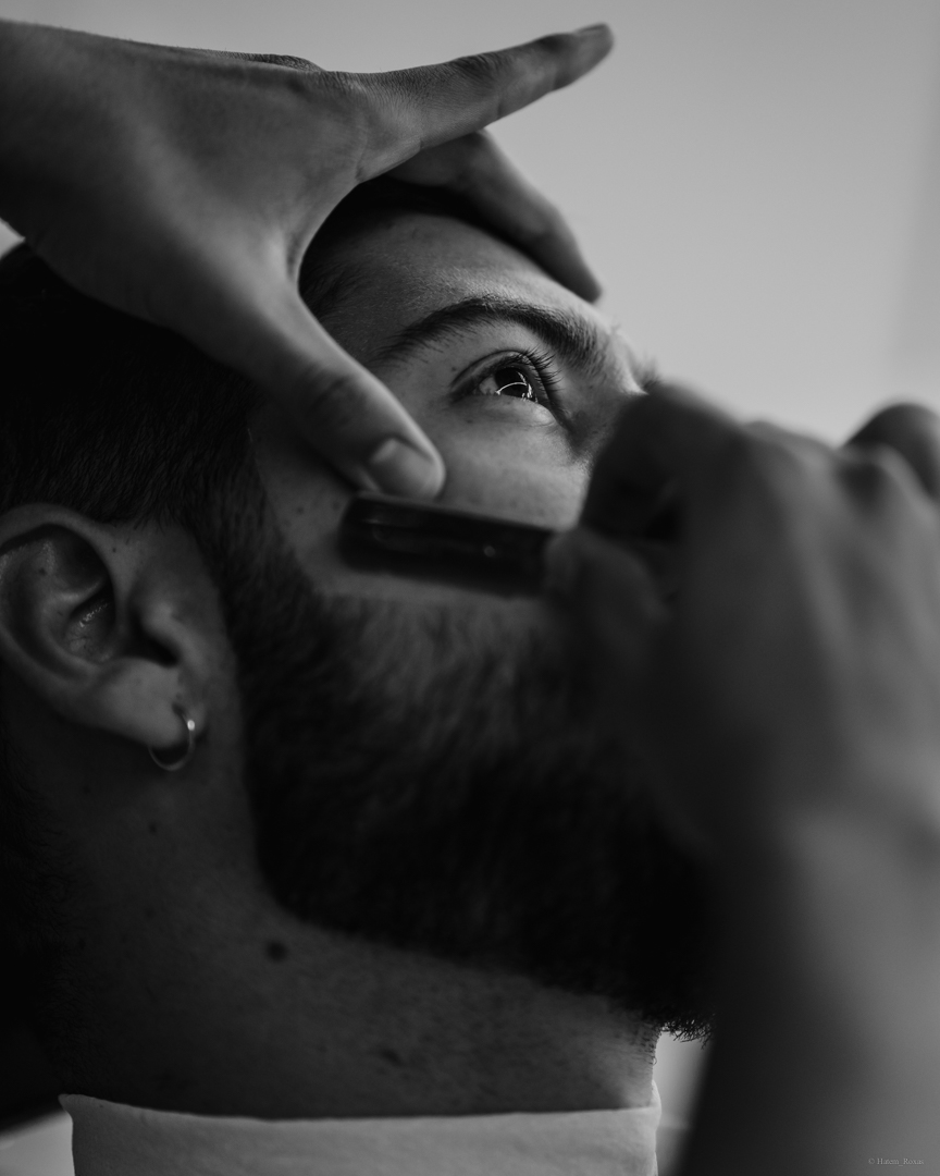 Barbershop craftsmanship at 1511 Stanza