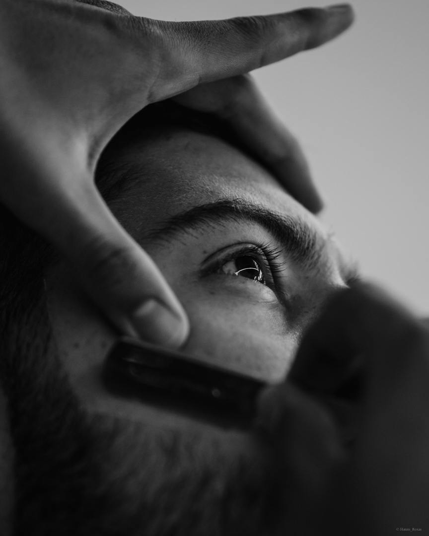 Fresh cut result at 1511 Stanza barbershop